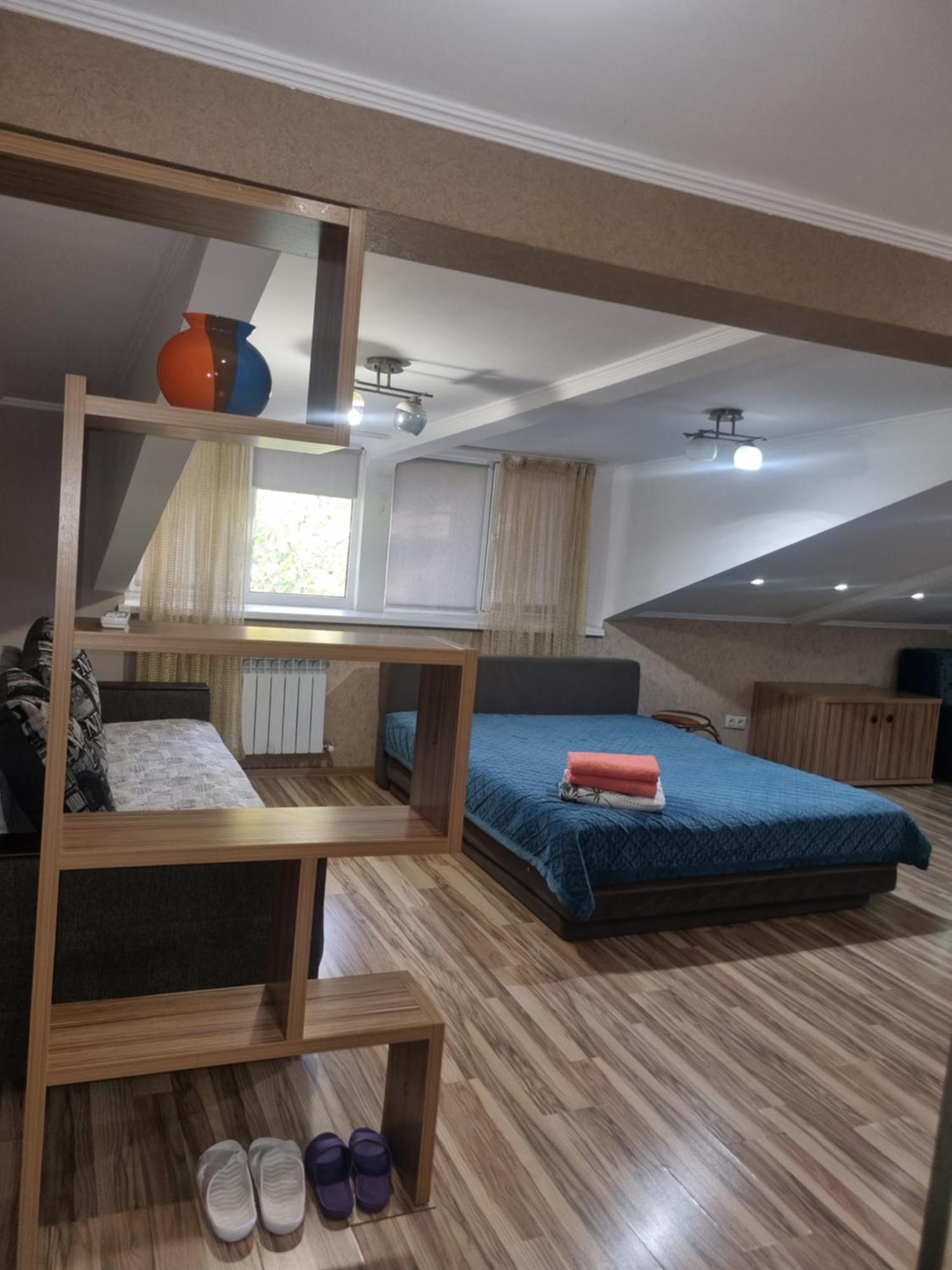 Apartments on Mustafa Ozturk Almaty Exterior foto